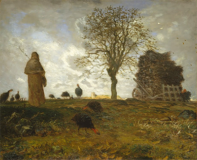 Autumn Landscape Jean-Francois Millet